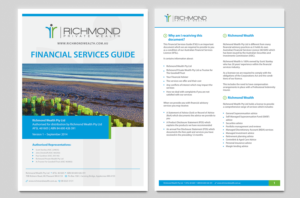 Print Design par HelliumworkStudio pour Richmond Wealth | Design : #11534321
