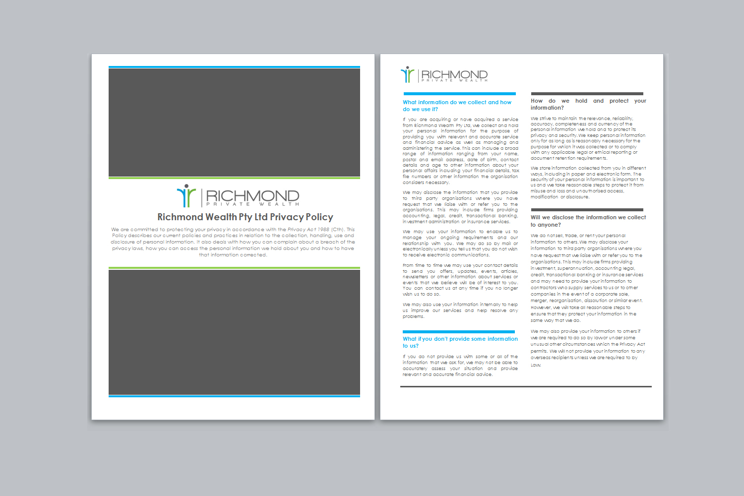 Print Design by EA Designs for Richmond Wealth | Design #11391703