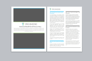 Print Design by EA Designs for Richmond Wealth | Design: #11391703