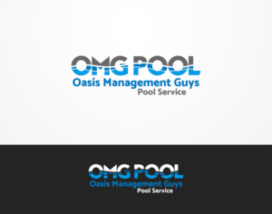 Logo Design by Manilenyo for OMG Pool | Design #11326486