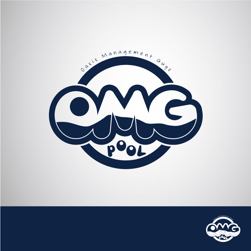 Logo Design by Arrowhead for OMG Pool | Design #11304454