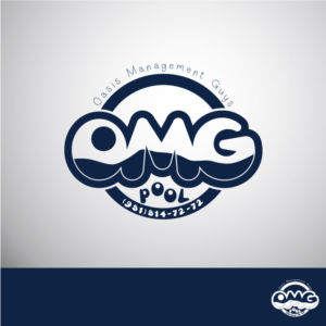 Logo Design by Arrowhead for OMG Pool | Design: #11313125