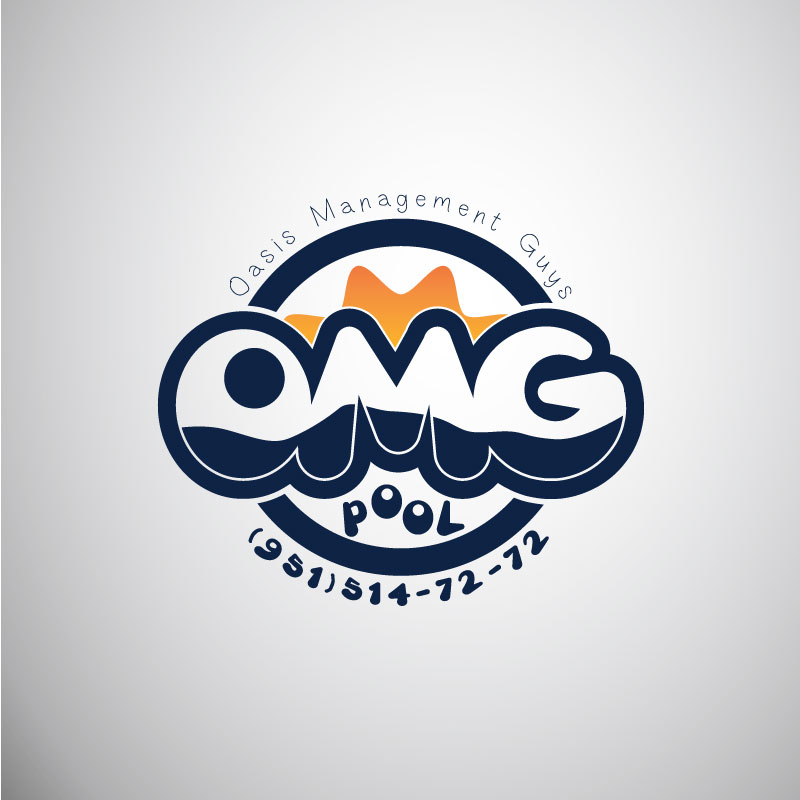 Logo Design by Arrowhead for OMG Pool | Design #11320514