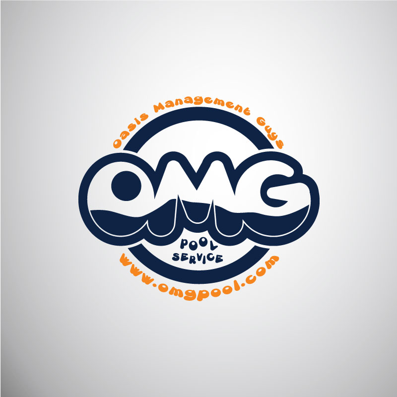 Logo Design by Arrowhead for OMG Pool | Design #11329731