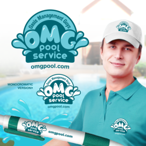 Logo Design by Mesa Agency for OMG Pool | Design #11321234