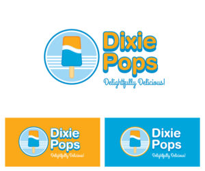 Logo Design by Ronald Stevens CGD for DixiePops | Design: #11366995
