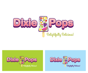 Logo Design by Ronald Stevens CGD for DixiePops | Design: #11367494