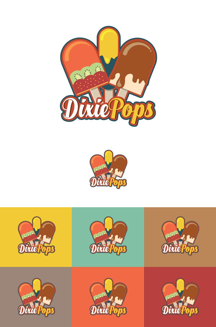 Logo Design by ZRAKdesign for DixiePops | Design #11385148