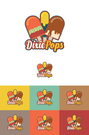 Logo Design by ZRAKdesign for DixiePops | Design #11385148
