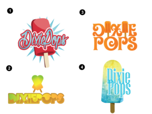 Logo Design by Club Flyer Studios for DixiePops | Design #11306347