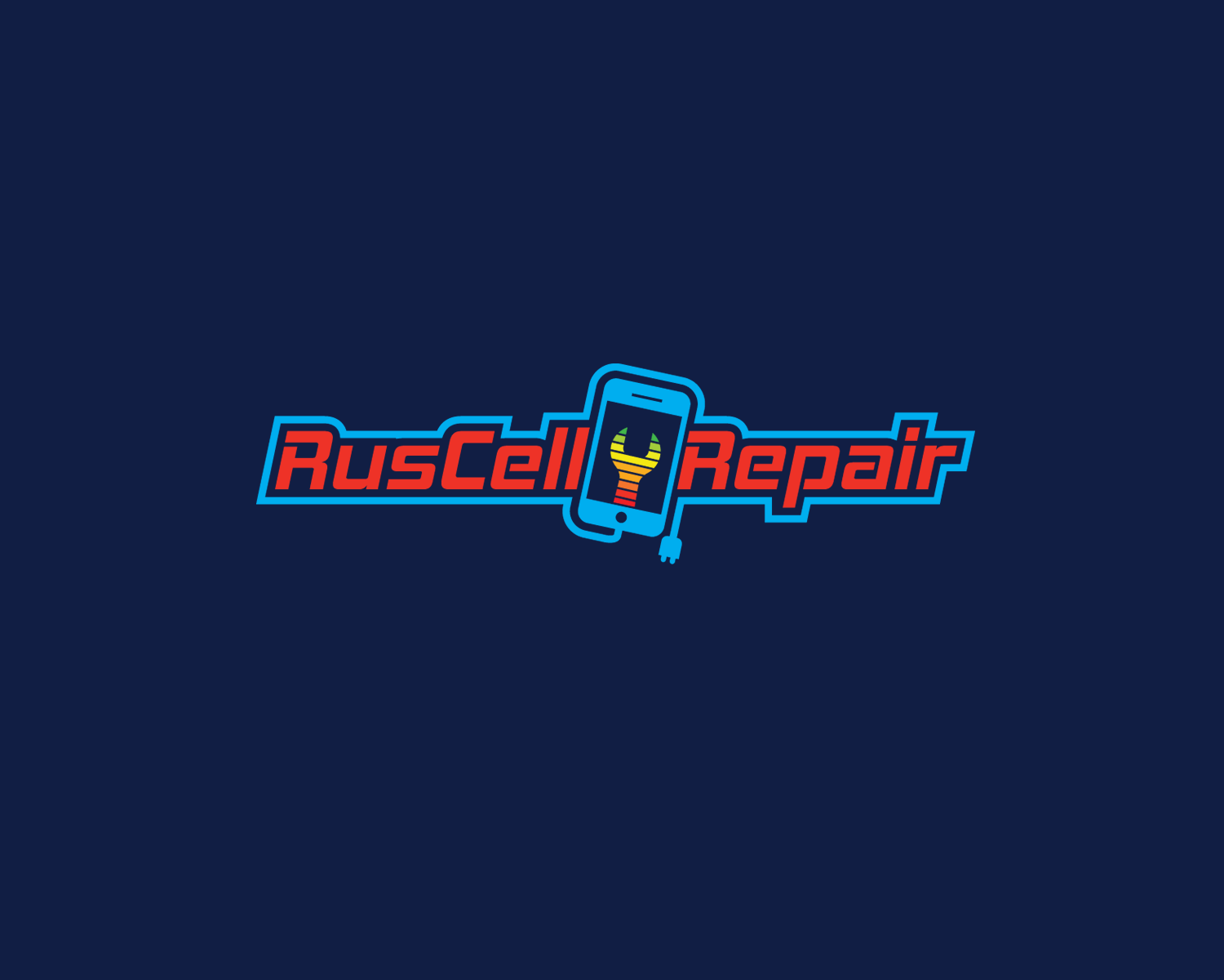 Logo Design by Firstception for Ruscell Repair | Design #11405099