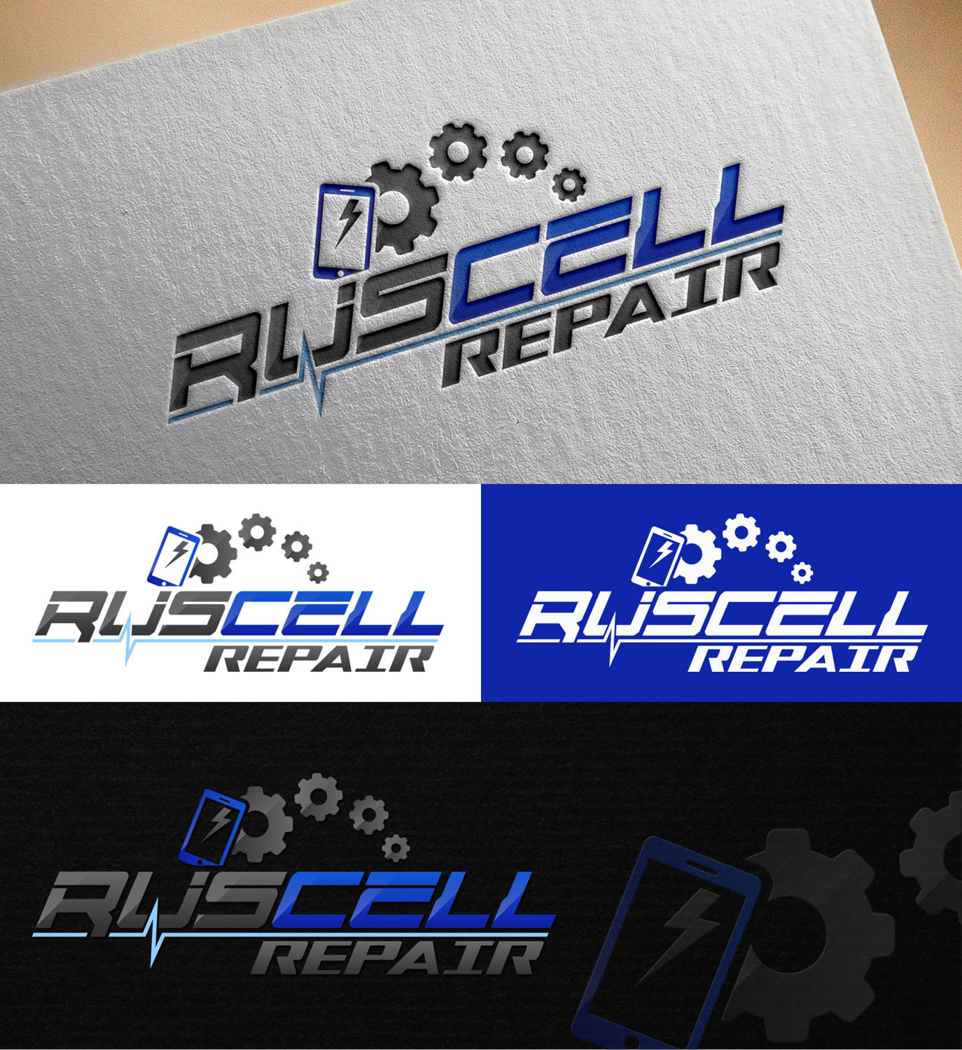 Logo Design by fpcanicosa for Ruscell Repair | Design #11356128
