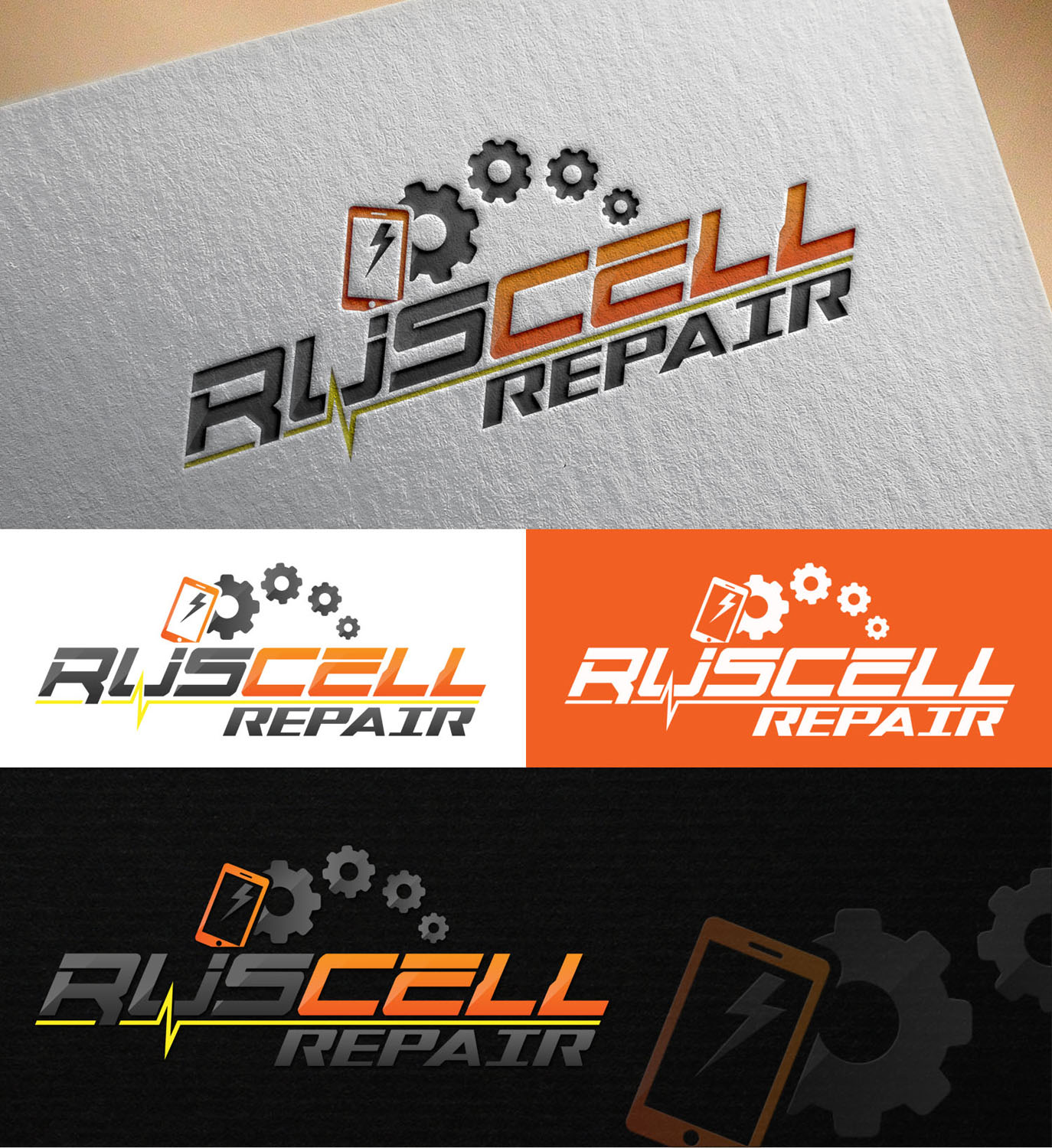 Logo Design by fpcanicosa for Ruscell Repair | Design #11356130