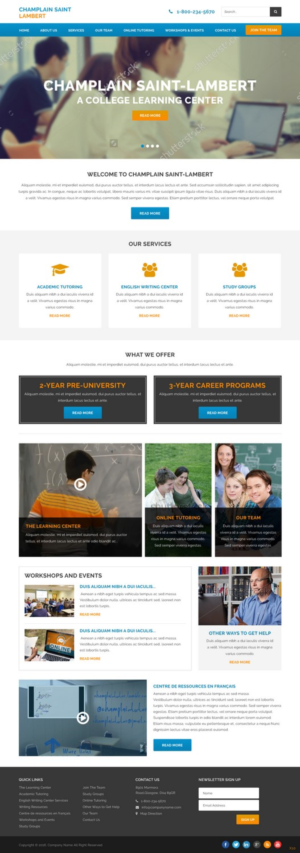 Web Design by pb for this project | Design: #11311114