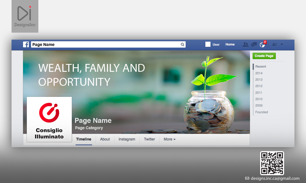 Diseño de Facebook por Design Inc para este proyecto | Diseño #11347083