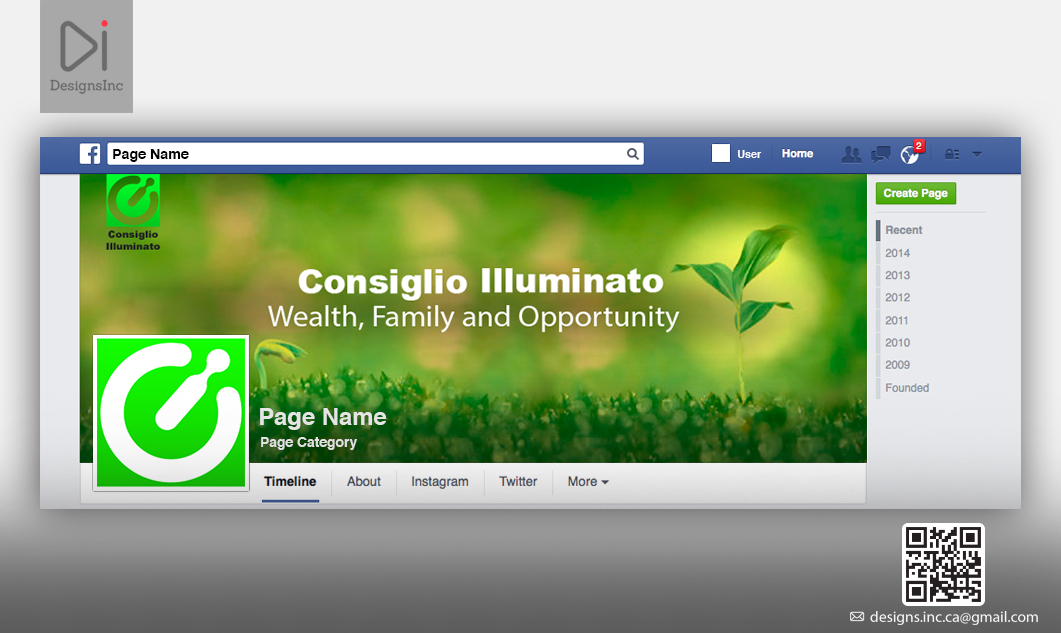 Diseño de Facebook por Design Inc para este proyecto | Diseño #11347088