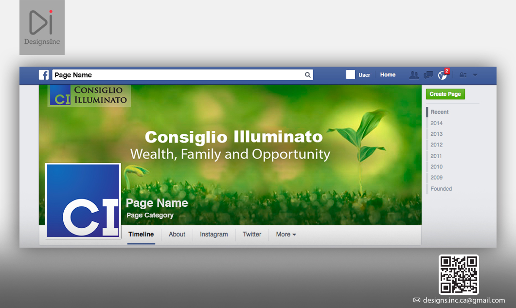 Facebook Design by Design Inc for this project | Design #11347089