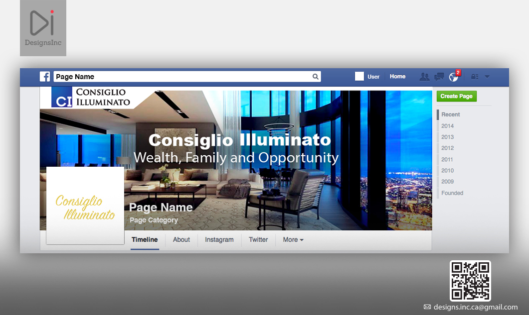 Diseño de Facebook por Design Inc para este proyecto | Diseño #11357456