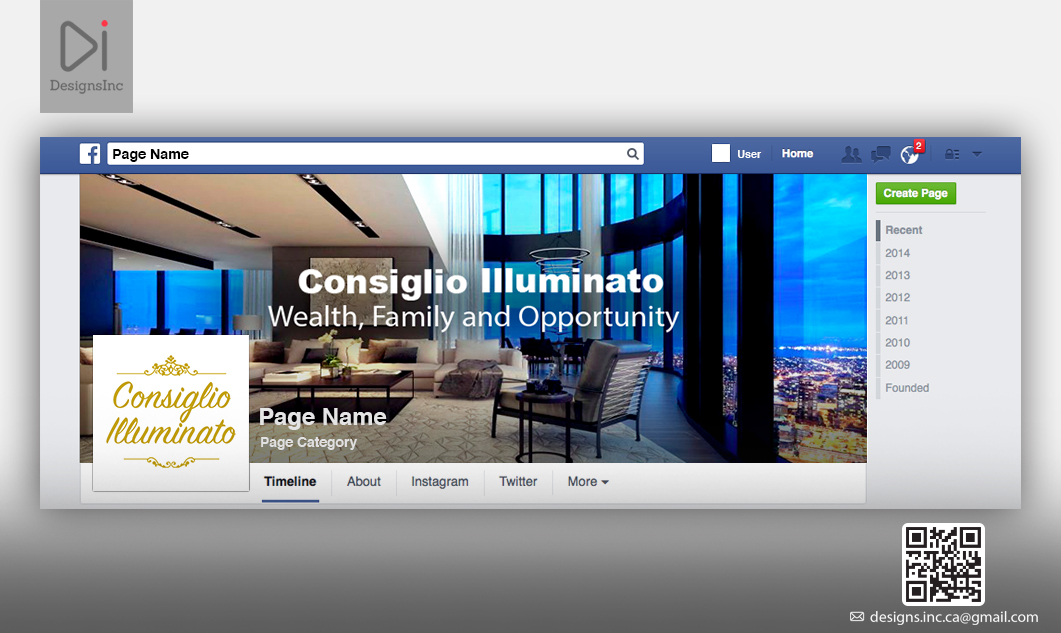 Diseño de Facebook por Design Inc para este proyecto | Diseño #11357458