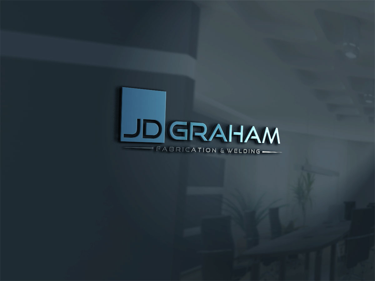 Logo-Design von Atec für JD graham fabrication & welding  | Design #11323279