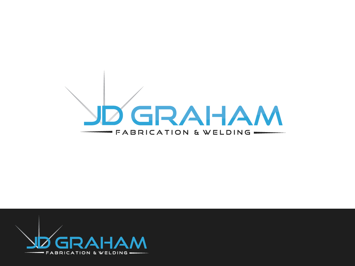 Logo-Design von Atec für JD graham fabrication & welding  | Design #11324213