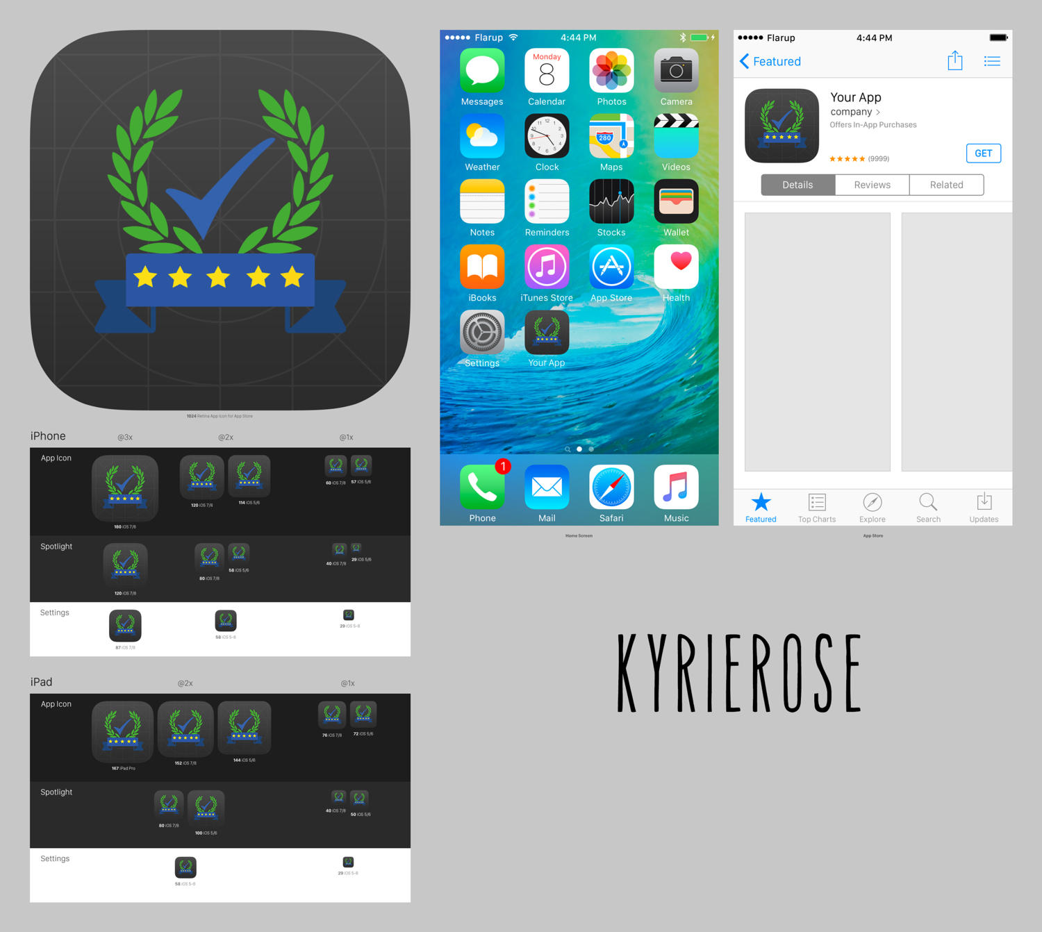 Icon Design by Kyrierose for this project | Design #11407094