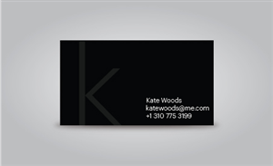 Business Card Design by Amrita Das for this project | Design: #2319680