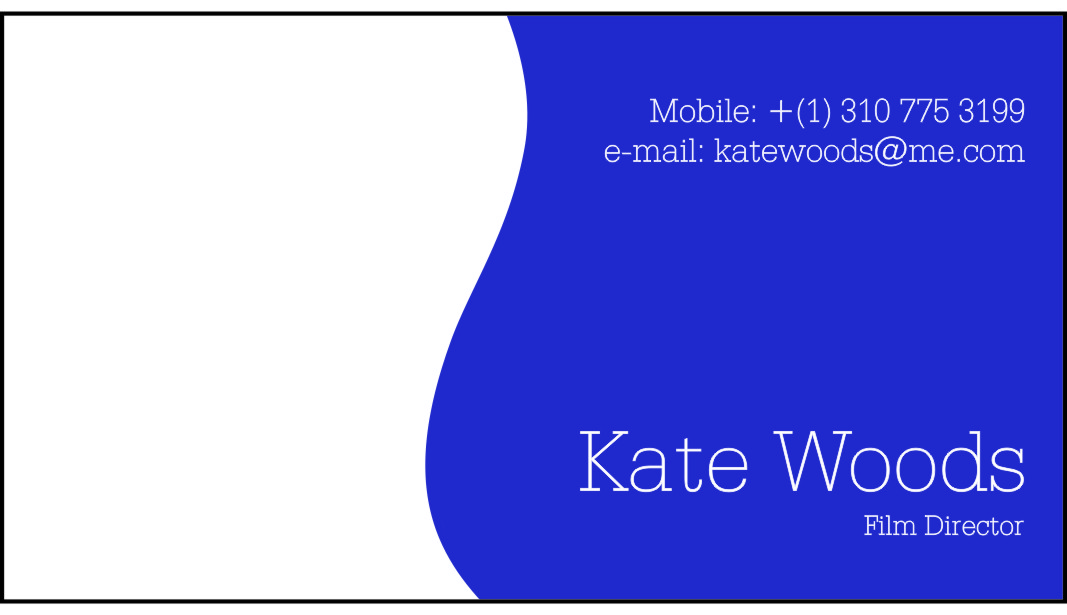 Business Card Design by Mattias for this project | Design #2361828