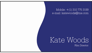 Business Card Design by Mattias for this project | Design: #2361828