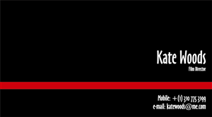 Business Card Design by Mattias
