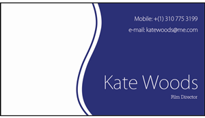 Business Card Design by Mattias for this project | Design: #2361859
