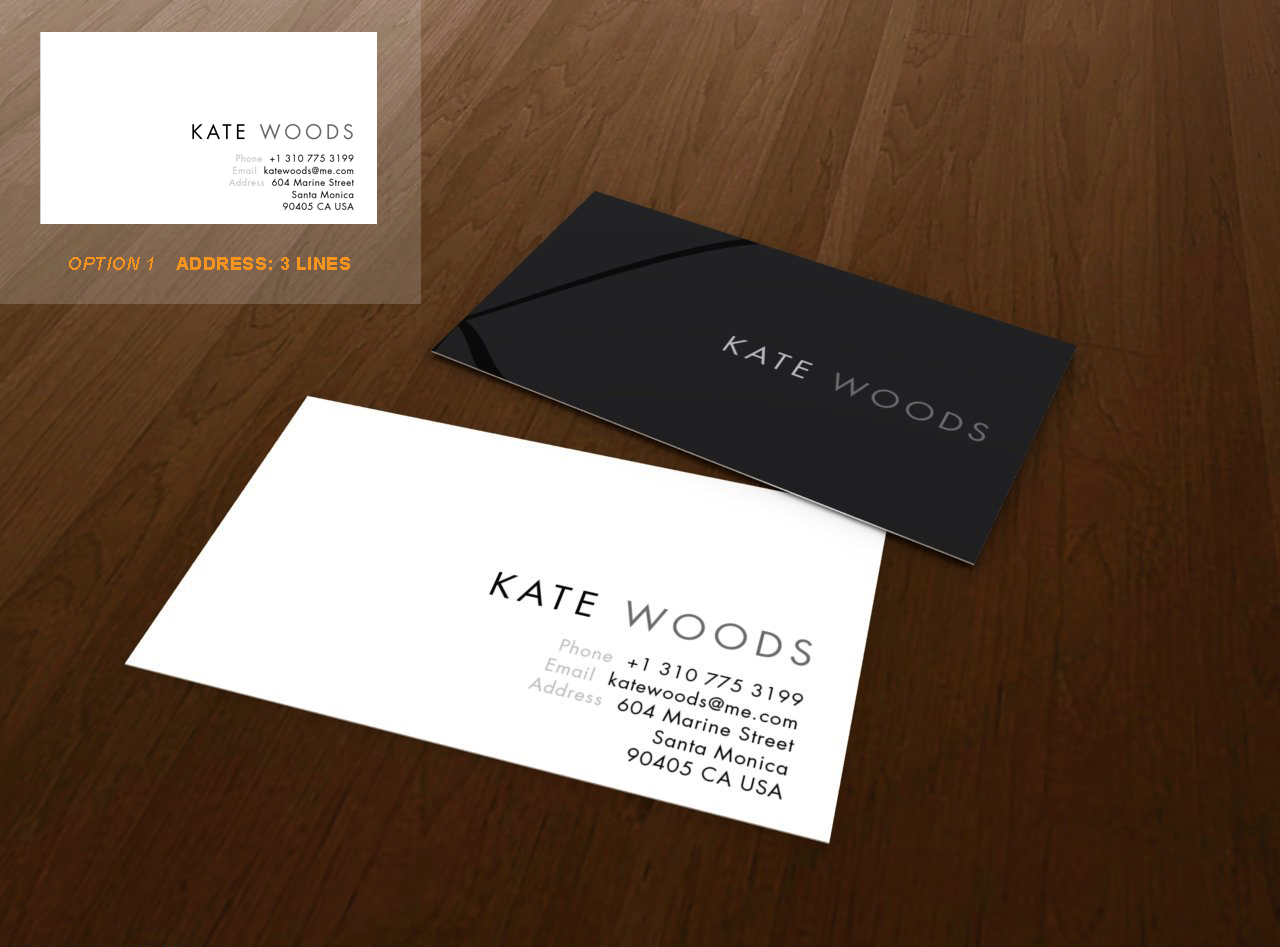 Business Card Design by  RIdesign for this project | Design #2336987