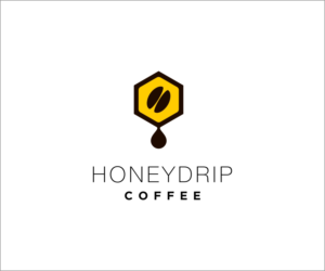 Logo Design by Aru Datu for HoneyDrip Coffee | Design: #11310122