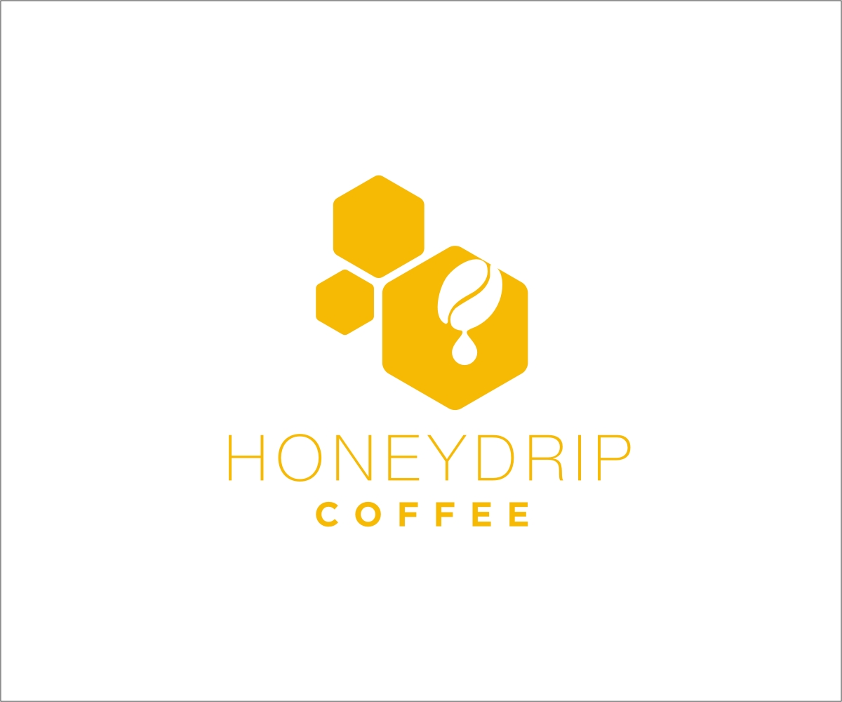 Logo Design by Aru Datu for HoneyDrip Coffee | Design #11382885