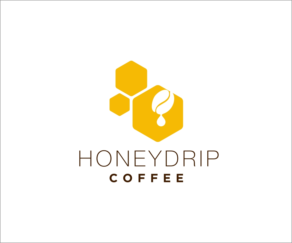 Logo Design by Aru Datu for HoneyDrip Coffee | Design #11384722