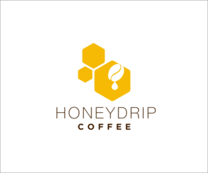 Logo Design by Aru Datu for HoneyDrip Coffee | Design: #11384722