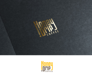 Logo Design by aglaronde23 for HoneyDrip Coffee | Design: #11328132