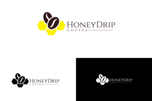 Logo Design by Ather Ali Khan for HoneyDrip Coffee | Design: #11335935