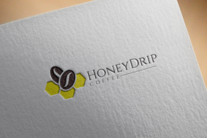 Logo Design by Ather Ali Khan for HoneyDrip Coffee | Design: #11335936