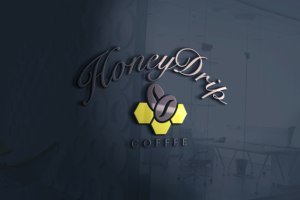 Logo Design by Ather Ali Khan for HoneyDrip Coffee | Design: #11336430