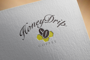 Logo Design by Ather Ali Khan for HoneyDrip Coffee | Design: #11336431