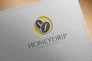 Logo Design by Ather Ali Khan for HoneyDrip Coffee | Design: #11336622