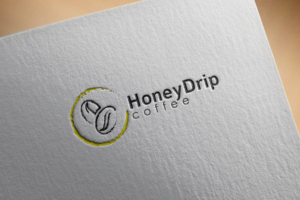 Logo Design by Ather Ali Khan for HoneyDrip Coffee | Design: #11336936