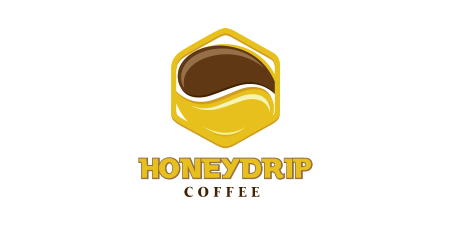 Logo Design by debdesign for HoneyDrip Coffee | Design #11317148