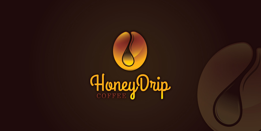 Logo Design by debdesign for HoneyDrip Coffee | Design #11334064
