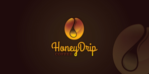 Logo Design by debdesign for HoneyDrip Coffee | Design: #11334064