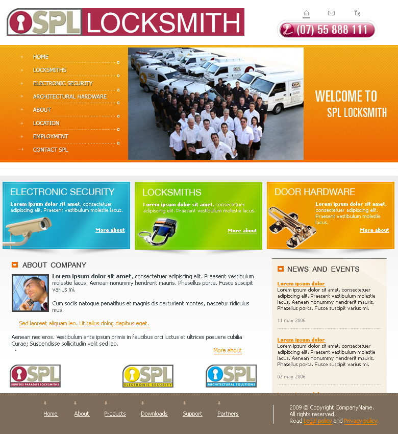 Web Design by Urban Ad for VERVE Online | Design #25353