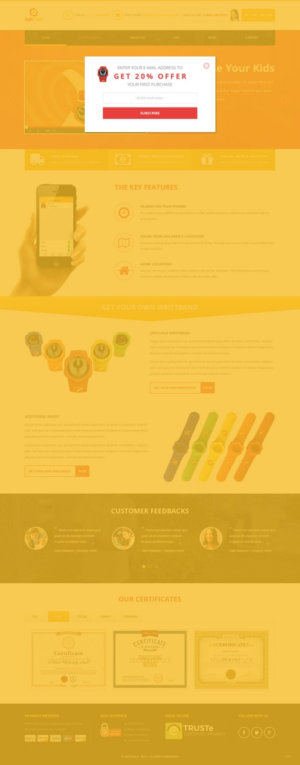 Web Design by pb for SafeChild | Design: #11443278