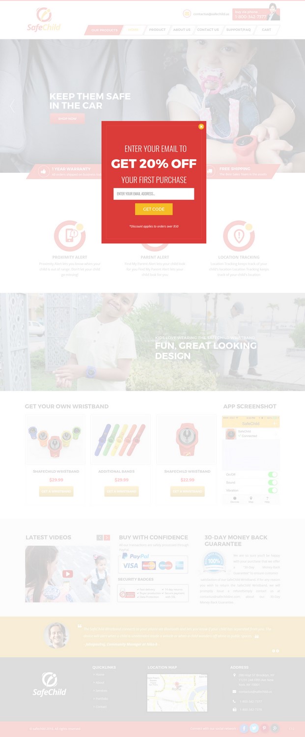 Diseño Web por pb para SafeChild | Diseño #11443284