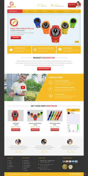 Web Design by pb for SafeChild | Design: #11443301